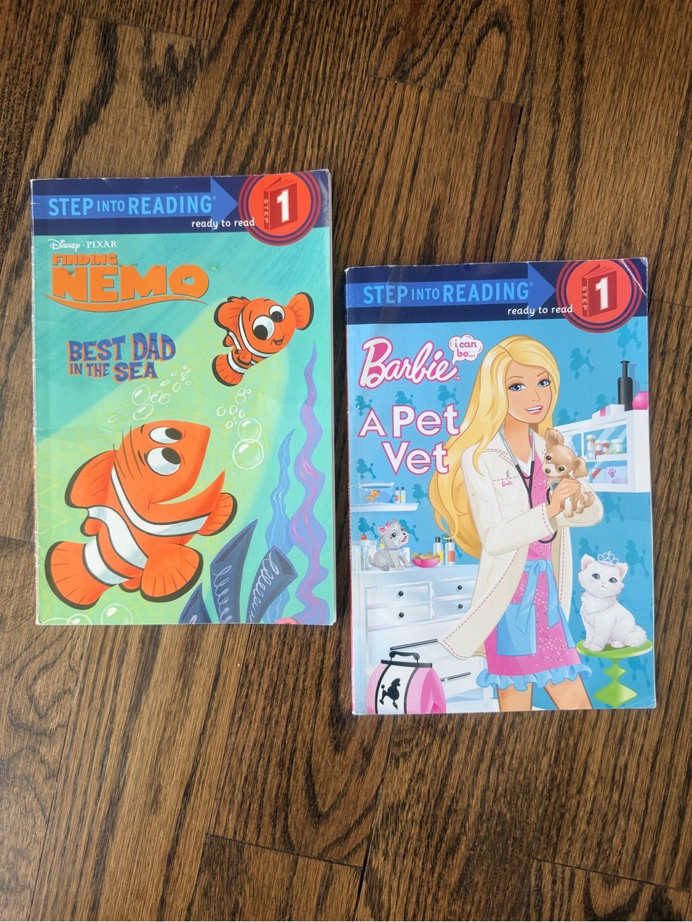 Step into Reading Step 1 Books: Finding Nemo and Barbie